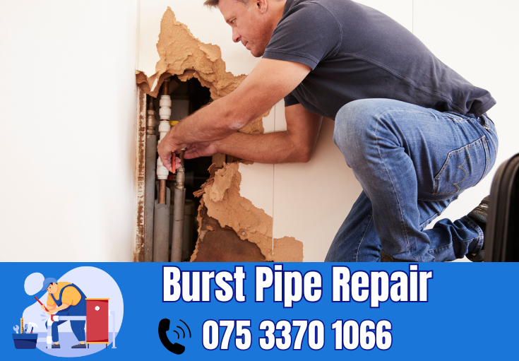 burst pipe repair Sevenoaks